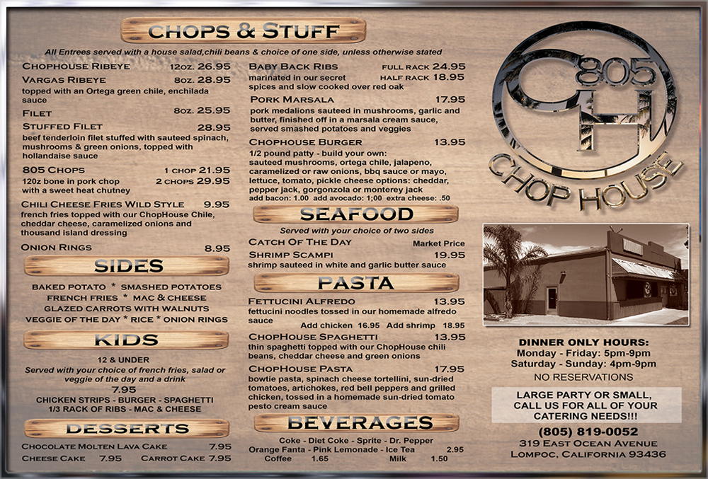 Graphics 20 Chophouse
